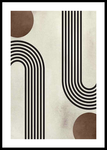 Poster Broad Geometric No1