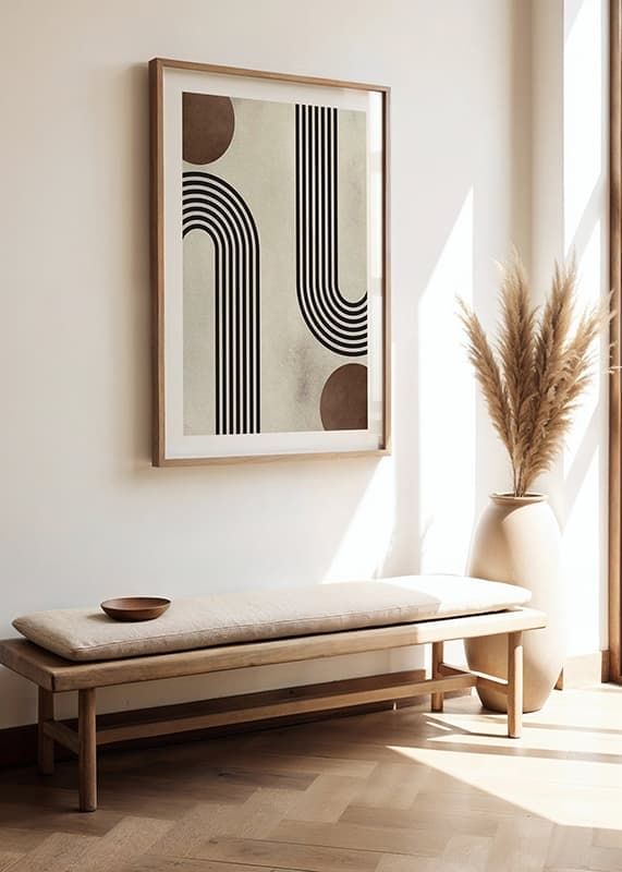 Poster Broad Geometric No1 crossfade