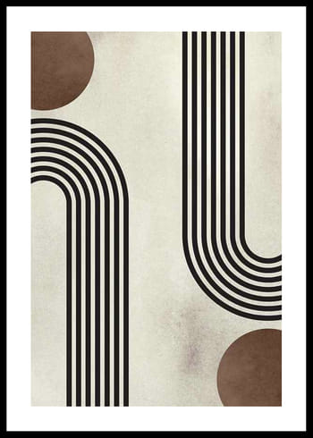 Poster Broad Geometric No1