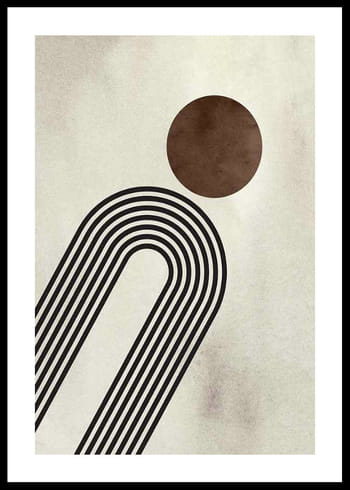 Poster Broad Geometric No2