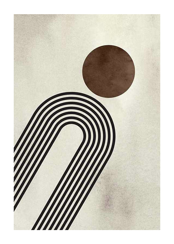 Juliste Broad Geometric No2