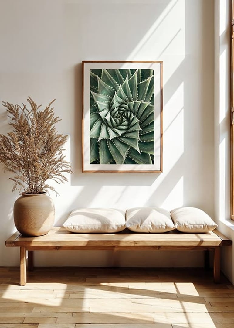 Agave Close Up No2 Poster | Botanical | Gallerix.ie