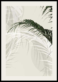 Abstract Palm Leaves No1-2
