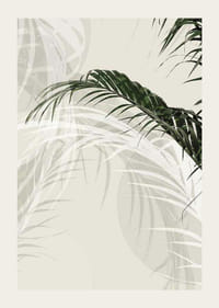 Abstract Palm Leaves No1-3