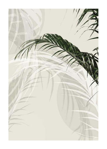 Poster Abstract Palm Leaves No1