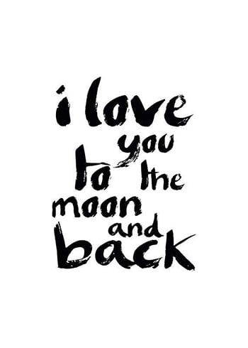 Poster To The Moon And Back