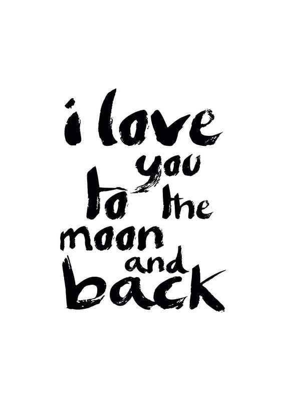 Póster To The Moon And Back