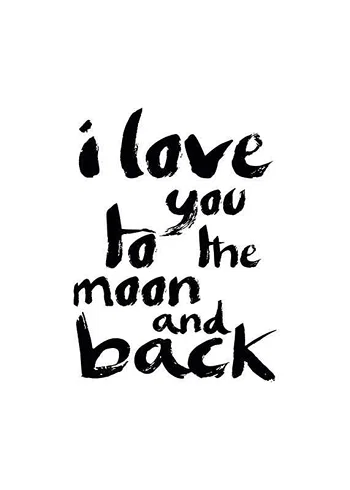 Poster To The Moon And Back