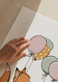 Animals And Balloons No1-3
