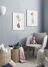 Animals And Balloons No3-2