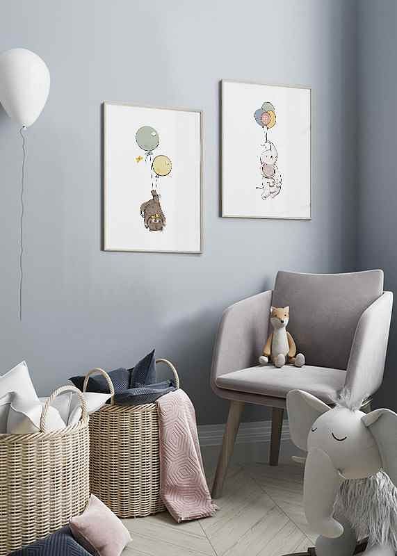 Animals And Balloons No3-12