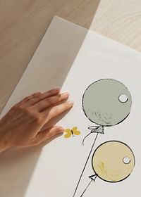 Animals And Balloons No3-3