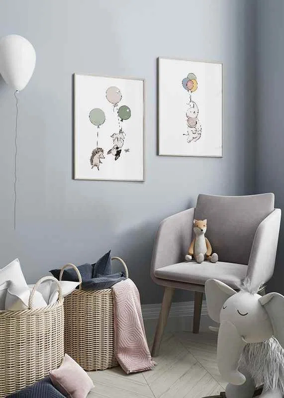 Animals And Balloons No4-12