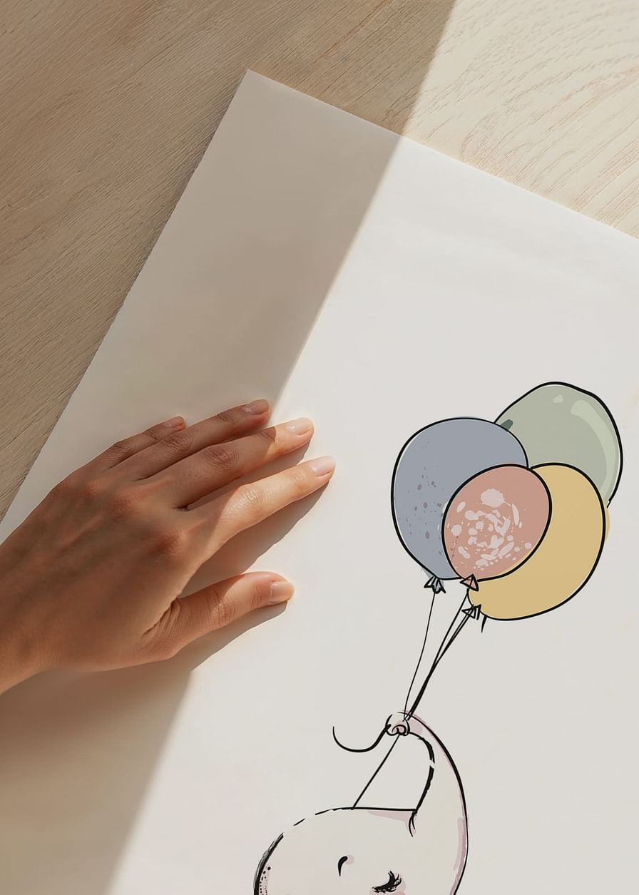 Animals And Balloons No4-12