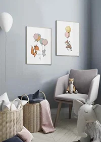 Animals And Balloons No5-2
