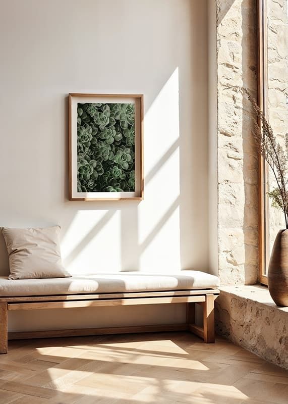 Poster Close Up Green crossfade