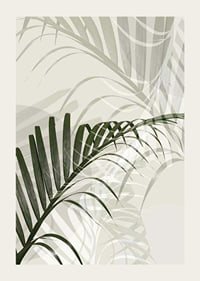 Abstract Palm Leaves No2-3