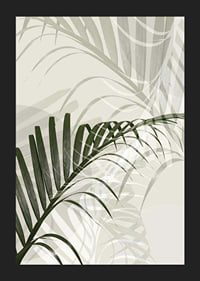 Abstract Palm Leaves No2-5