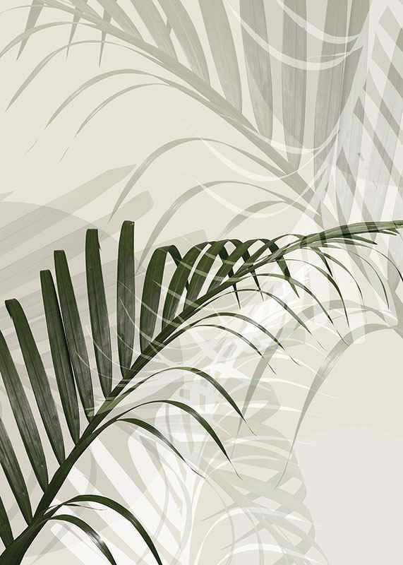 Abstract Palm Leaves No2-12
