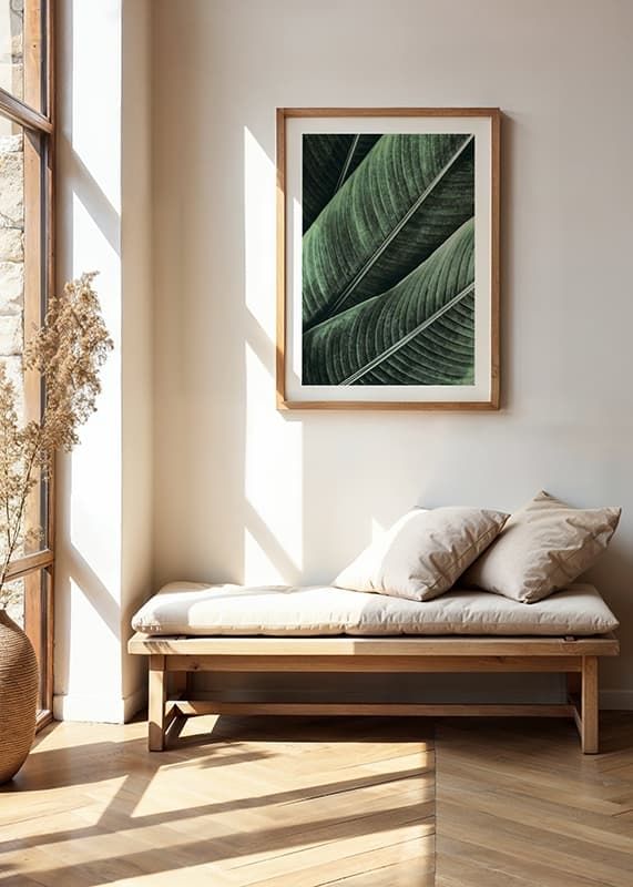 Poster Banana Leaves No1 crossfade