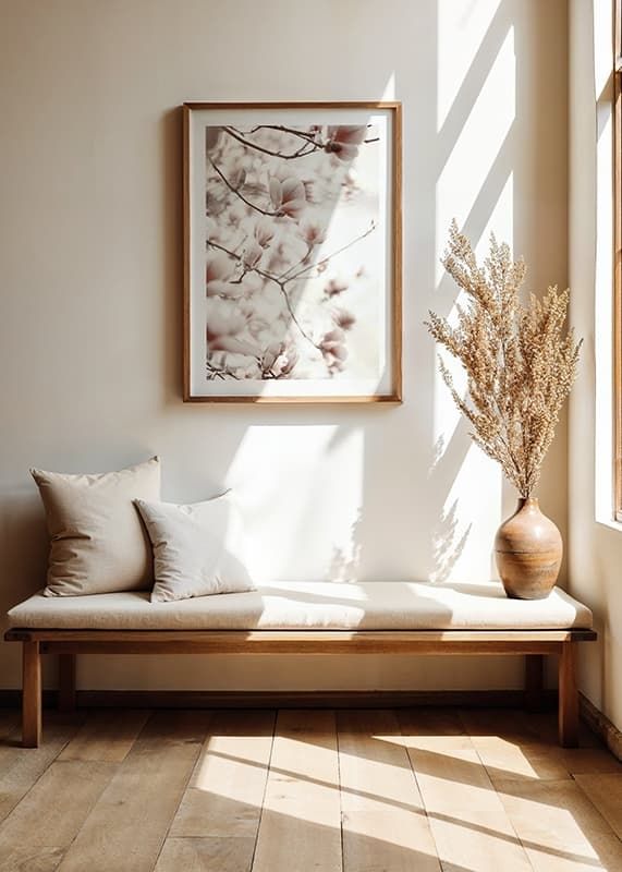 Poster Pink Botanical Shades crossfade