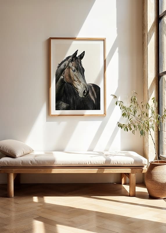Juliste Brown Horse crossfade