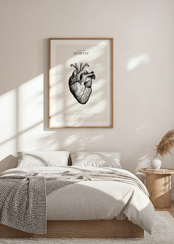 Poster Hjärtat crossfade