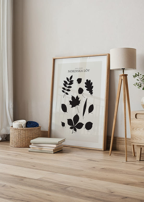 Poster Nordiska Löv crossfade