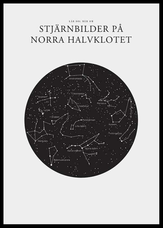 Stjärnbilder På Norra Halvklotet-12