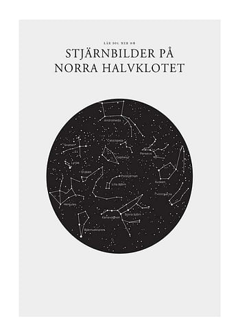 Poster Stjärnbilder På Norra Halvklotet