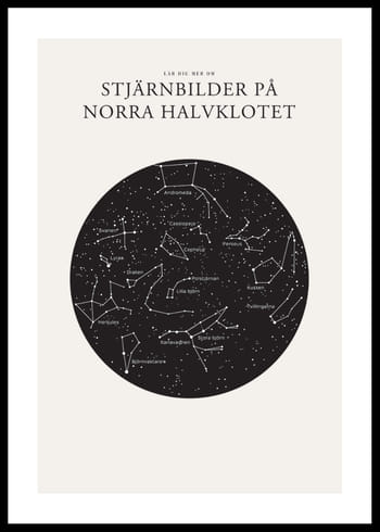Poster Stjärnbilder På Norra Halvklotet