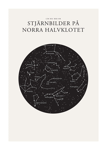 Poster Stjärnbilder På Norra Halvklotet