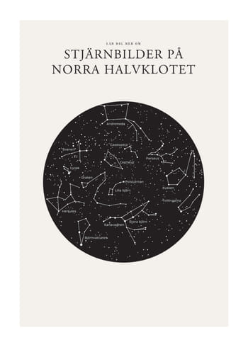 Poster Stjärnbilder På Norra Halvklotet