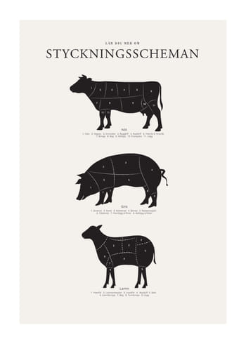 Poster Styckningsscheman