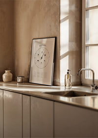 Minimalistisk illustration med koktider för olika livsmedel-8