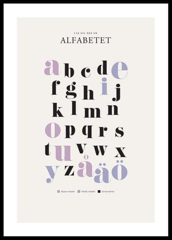 Poster Alfabetet