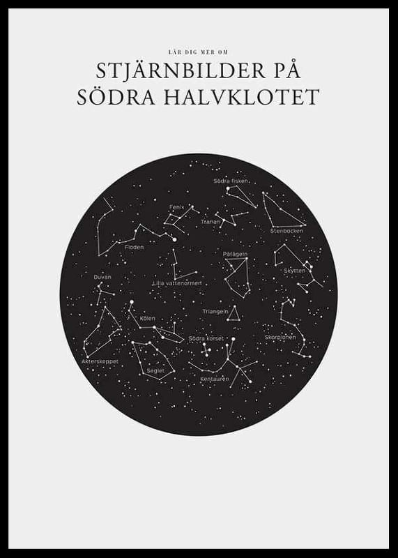 Stjärnbilder På Södra Halvklotet-12