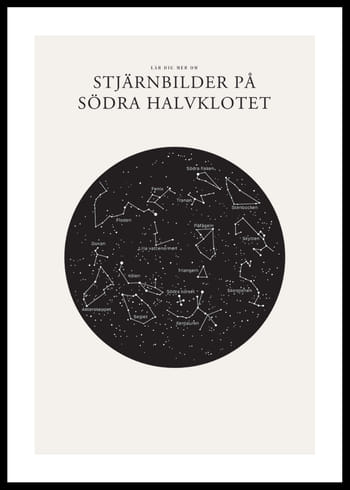 Poster Stjärnbilder På Södra Halvklotet