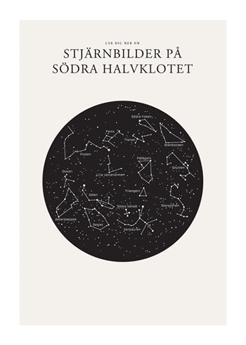 Poster Stjärnbilder På Södra Halvklotet
