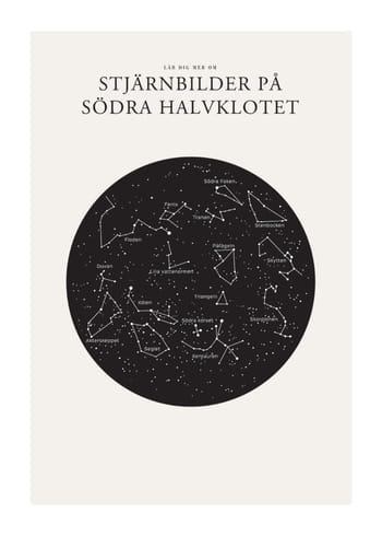 Poster Stjärnbilder På Södra Halvklotet