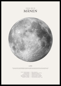 Detaljerad illustration av månen i svartvitt med faktatext-2