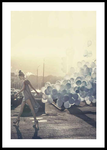 Plakat Balloon Crossing