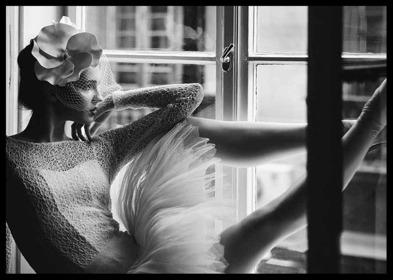 Woman In Window BW-12