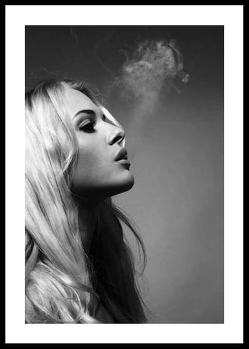 Poster Blonde Smoke