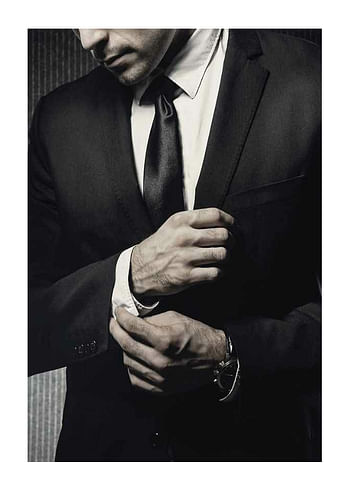 Poster Black Suit