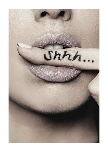 Poster Shhh...