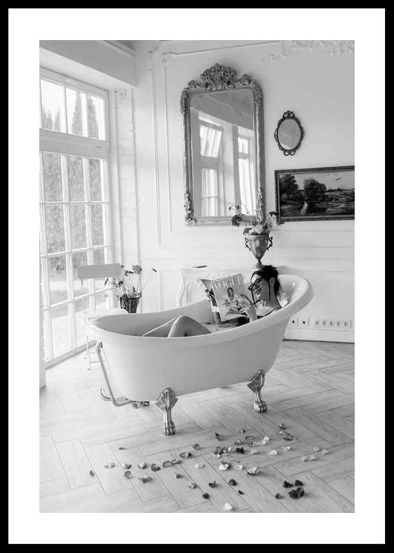 In the bath-12