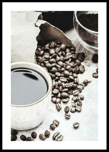 Poster Coffee Beans No3