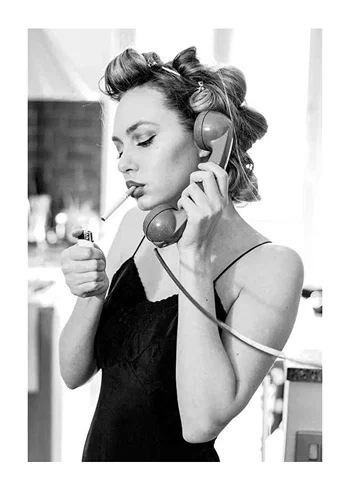 Poster On The Phone