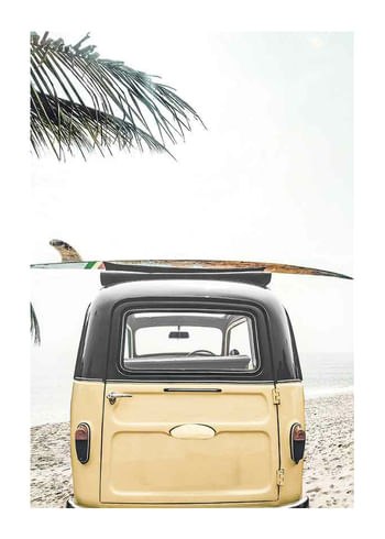 Poster Surfers Van No2